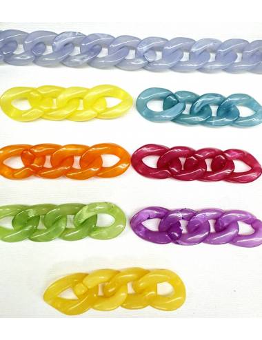 Αλυσίδα Resin Multicolor 14...